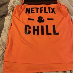 Sleeveless Netfix & Chill Top